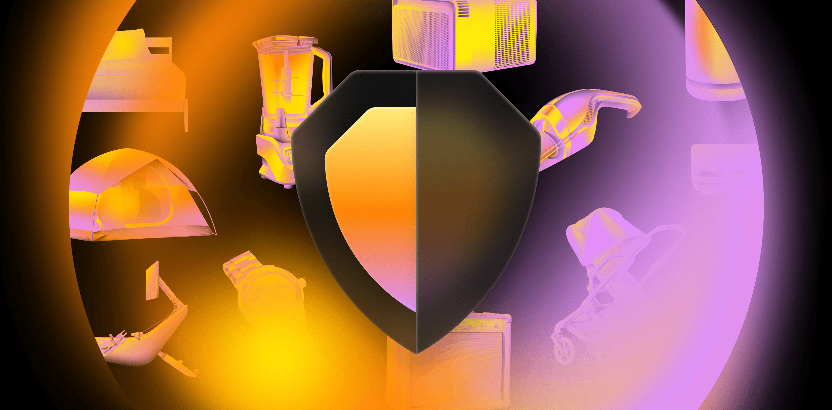 The Clyde shield protecting products